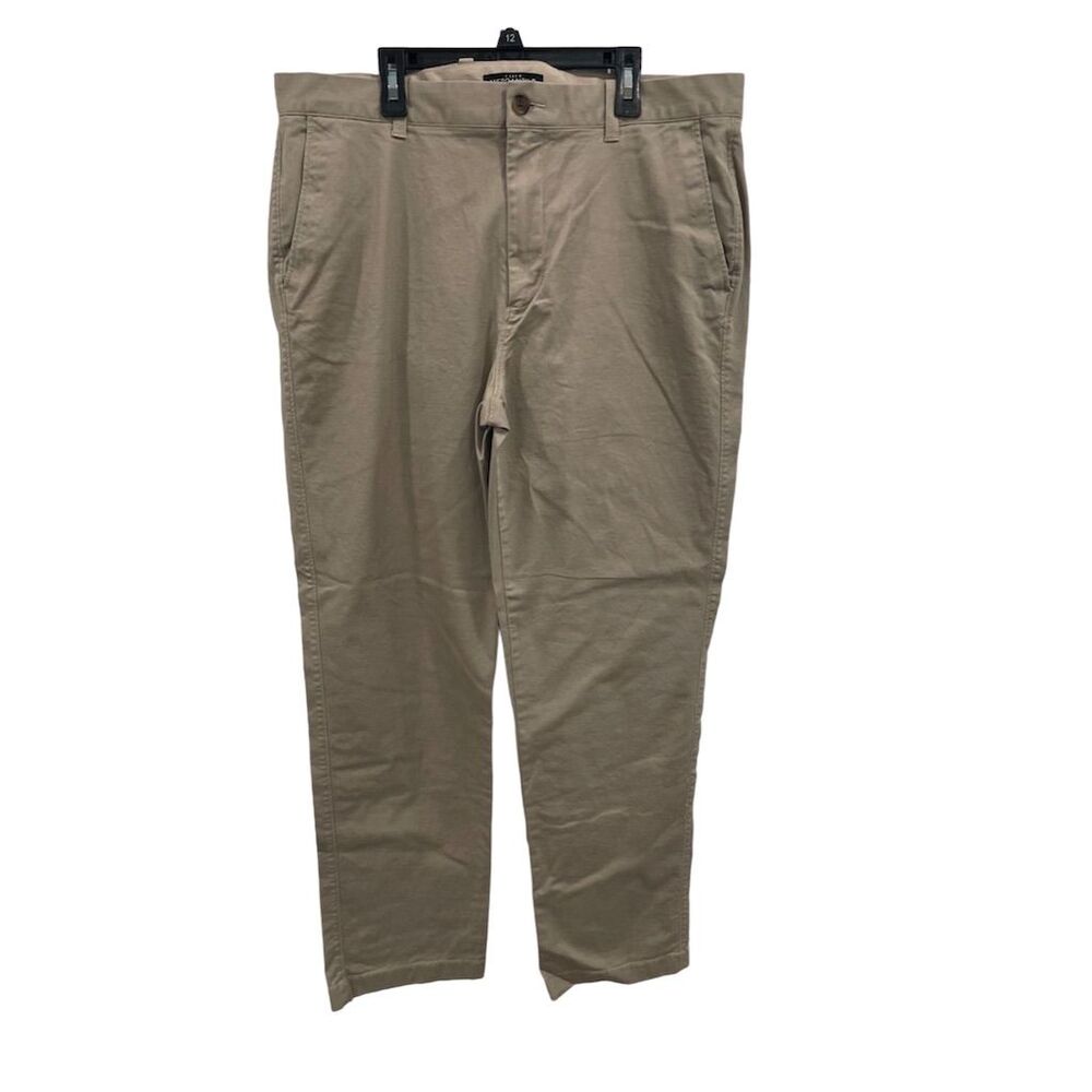 J.Crew Mercantile Men's Athletic Khaki Pants Beige Size 36x34‎